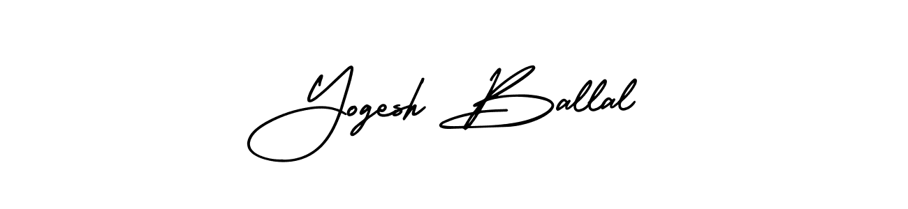 Best and Professional Signature Style for Yogesh Ballal. AmerikaSignatureDemo-Regular Best Signature Style Collection. Yogesh Ballal signature style 3 images and pictures png