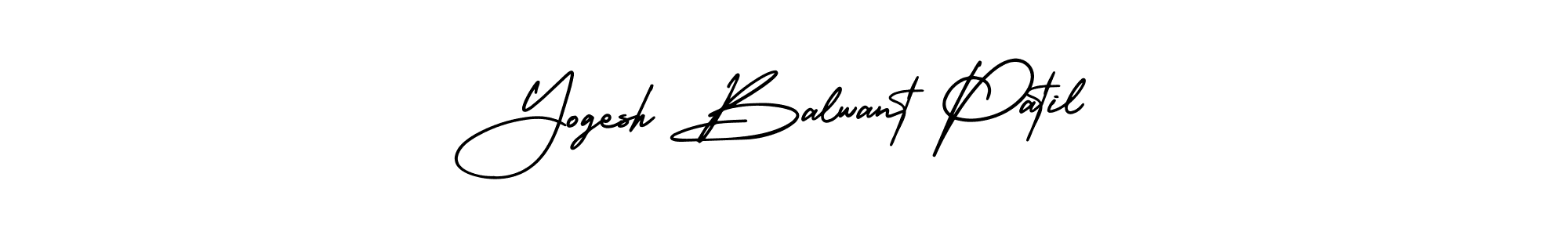 How to make Yogesh Balwant Patil signature? AmerikaSignatureDemo-Regular is a professional autograph style. Create handwritten signature for Yogesh Balwant Patil name. Yogesh Balwant Patil signature style 3 images and pictures png