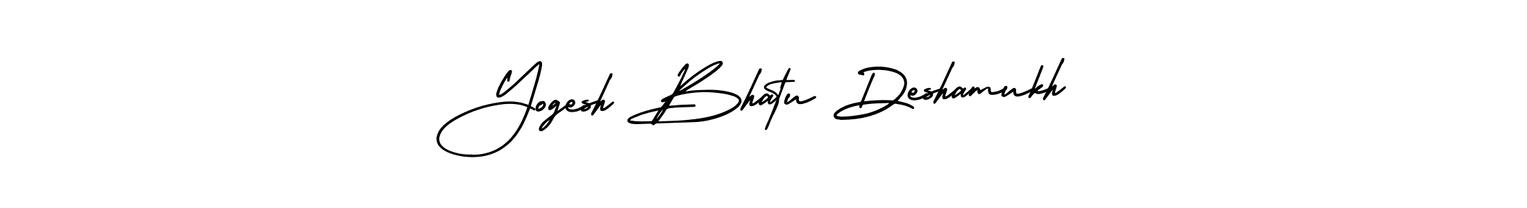 Also You can easily find your signature by using the search form. We will create Yogesh Bhatu Deshamukh name handwritten signature images for you free of cost using AmerikaSignatureDemo-Regular sign style. Yogesh Bhatu Deshamukh signature style 3 images and pictures png