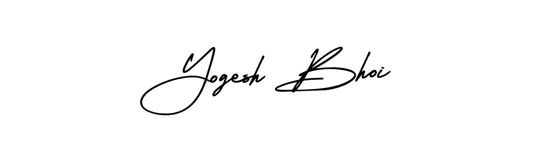 It looks lik you need a new signature style for name Yogesh Bhoi. Design unique handwritten (AmerikaSignatureDemo-Regular) signature with our free signature maker in just a few clicks. Yogesh Bhoi signature style 3 images and pictures png