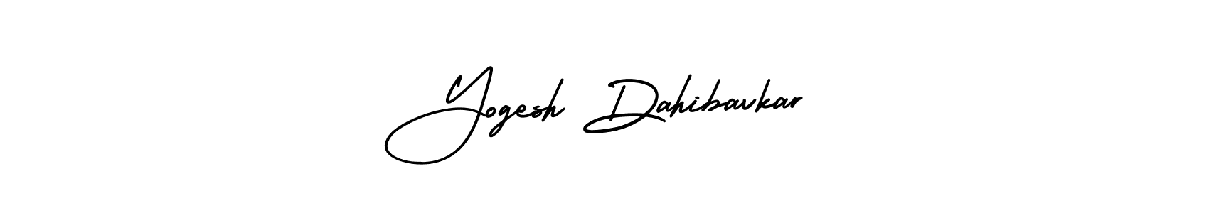 Also we have Yogesh Dahibavkar name is the best signature style. Create professional handwritten signature collection using AmerikaSignatureDemo-Regular autograph style. Yogesh Dahibavkar signature style 3 images and pictures png
