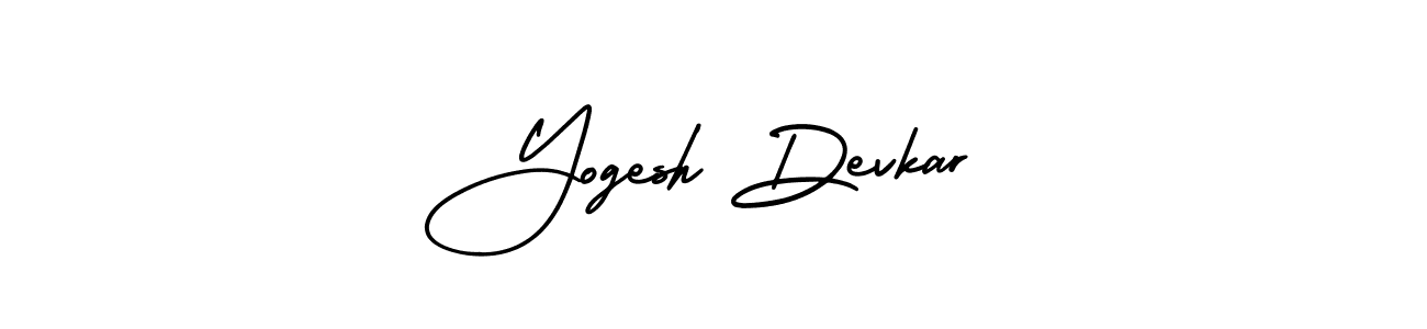 You can use this online signature creator to create a handwritten signature for the name Yogesh Devkar. This is the best online autograph maker. Yogesh Devkar signature style 3 images and pictures png