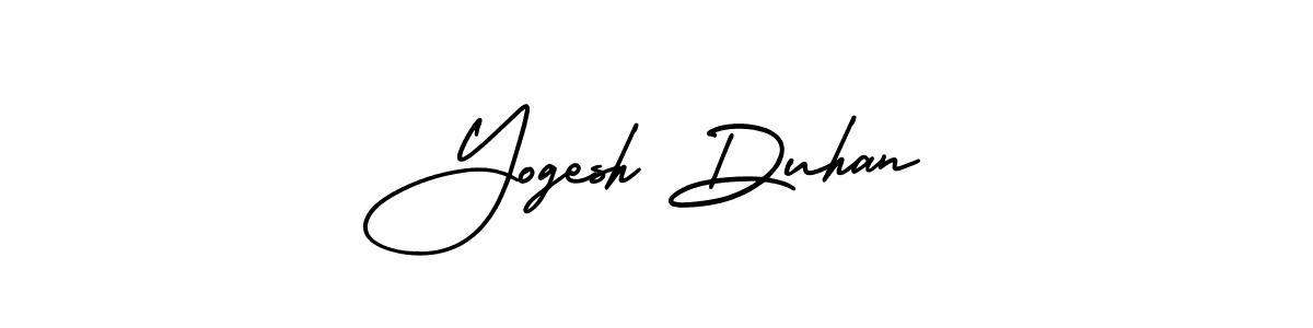 Also we have Yogesh Duhan name is the best signature style. Create professional handwritten signature collection using AmerikaSignatureDemo-Regular autograph style. Yogesh Duhan signature style 3 images and pictures png