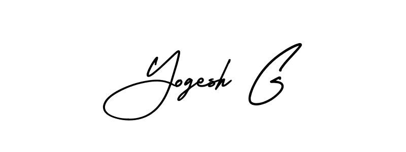 Check out images of Autograph of Yogesh G name. Actor Yogesh G Signature Style. AmerikaSignatureDemo-Regular is a professional sign style online. Yogesh G signature style 3 images and pictures png