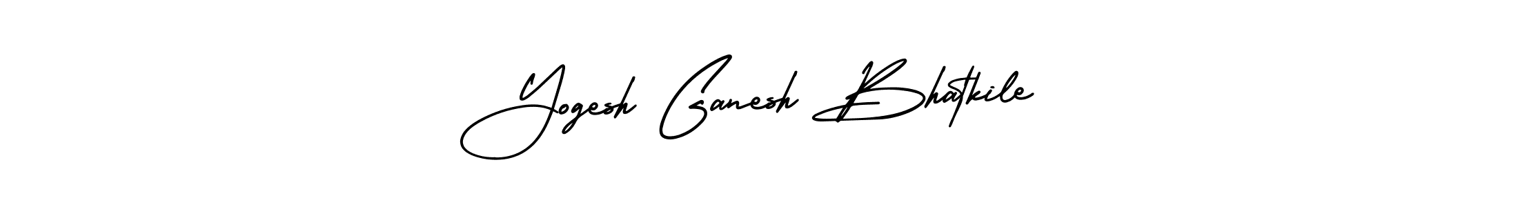 Also You can easily find your signature by using the search form. We will create Yogesh Ganesh Bhatkile name handwritten signature images for you free of cost using AmerikaSignatureDemo-Regular sign style. Yogesh Ganesh Bhatkile signature style 3 images and pictures png