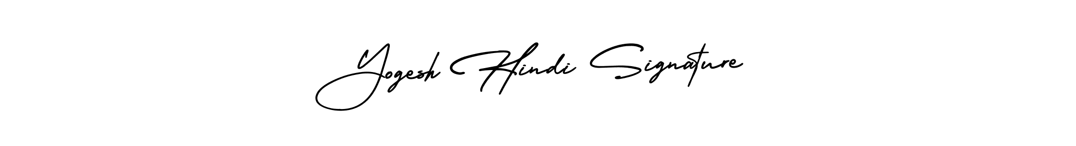 Check out images of Autograph of Yogesh Hindi Signature name. Actor Yogesh Hindi Signature Signature Style. AmerikaSignatureDemo-Regular is a professional sign style online. Yogesh Hindi Signature signature style 3 images and pictures png