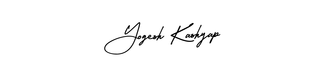Create a beautiful signature design for name Yogesh Kashyap. With this signature (AmerikaSignatureDemo-Regular) fonts, you can make a handwritten signature for free. Yogesh Kashyap signature style 3 images and pictures png