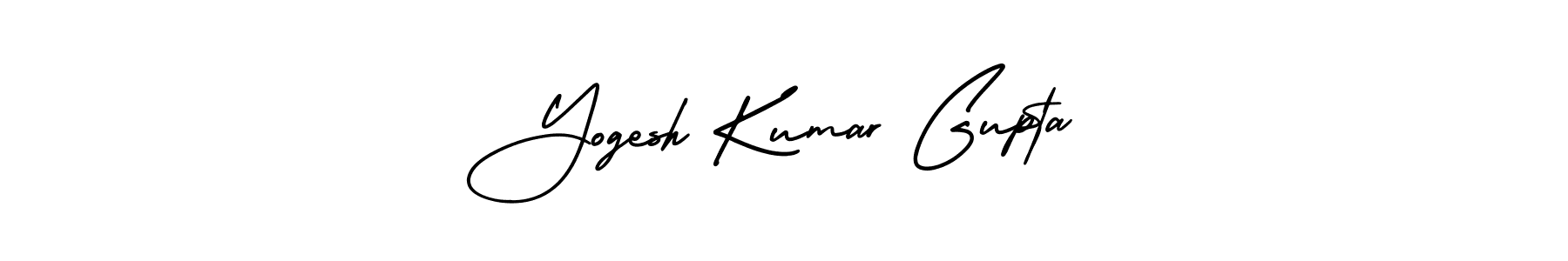 Yogesh Kumar Gupta stylish signature style. Best Handwritten Sign (AmerikaSignatureDemo-Regular) for my name. Handwritten Signature Collection Ideas for my name Yogesh Kumar Gupta. Yogesh Kumar Gupta signature style 3 images and pictures png