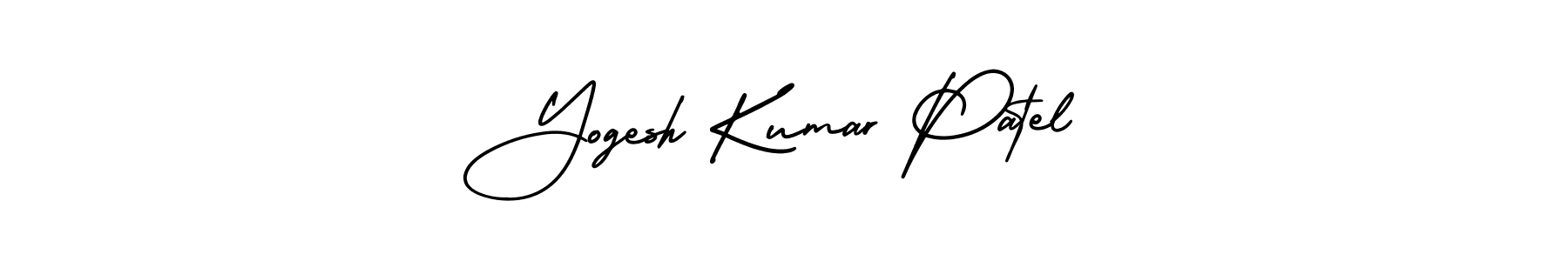 How to make Yogesh Kumar Patel signature? AmerikaSignatureDemo-Regular is a professional autograph style. Create handwritten signature for Yogesh Kumar Patel name. Yogesh Kumar Patel signature style 3 images and pictures png