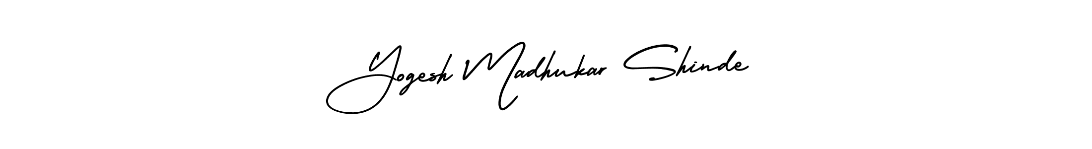 See photos of Yogesh Madhukar Shinde official signature by Spectra . Check more albums & portfolios. Read reviews & check more about AmerikaSignatureDemo-Regular font. Yogesh Madhukar Shinde signature style 3 images and pictures png