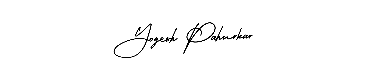 Also we have Yogesh Pahurkar name is the best signature style. Create professional handwritten signature collection using AmerikaSignatureDemo-Regular autograph style. Yogesh Pahurkar signature style 3 images and pictures png