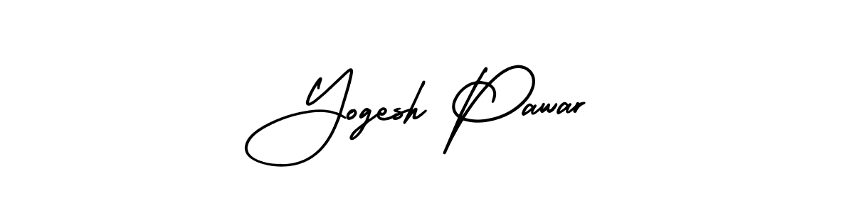 Make a beautiful signature design for name Yogesh Pawar. Use this online signature maker to create a handwritten signature for free. Yogesh Pawar signature style 3 images and pictures png