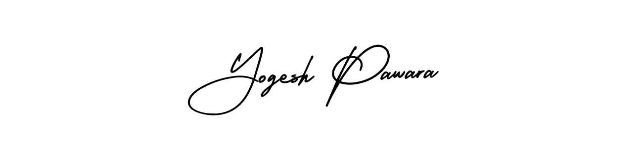 It looks lik you need a new signature style for name Yogesh Pawara. Design unique handwritten (AmerikaSignatureDemo-Regular) signature with our free signature maker in just a few clicks. Yogesh Pawara signature style 3 images and pictures png