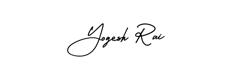 How to Draw Yogesh Rai signature style? AmerikaSignatureDemo-Regular is a latest design signature styles for name Yogesh Rai. Yogesh Rai signature style 3 images and pictures png