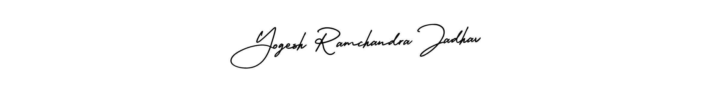 You can use this online signature creator to create a handwritten signature for the name Yogesh Ramchandra Jadhav. This is the best online autograph maker. Yogesh Ramchandra Jadhav signature style 3 images and pictures png