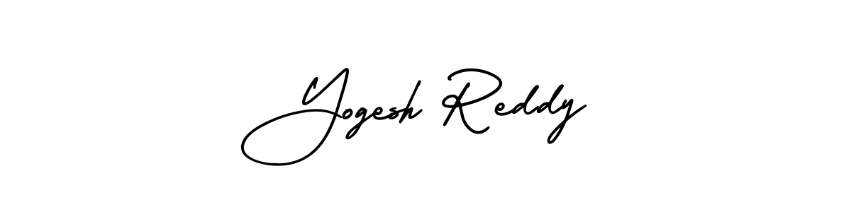 AmerikaSignatureDemo-Regular is a professional signature style that is perfect for those who want to add a touch of class to their signature. It is also a great choice for those who want to make their signature more unique. Get Yogesh Reddy name to fancy signature for free. Yogesh Reddy signature style 3 images and pictures png