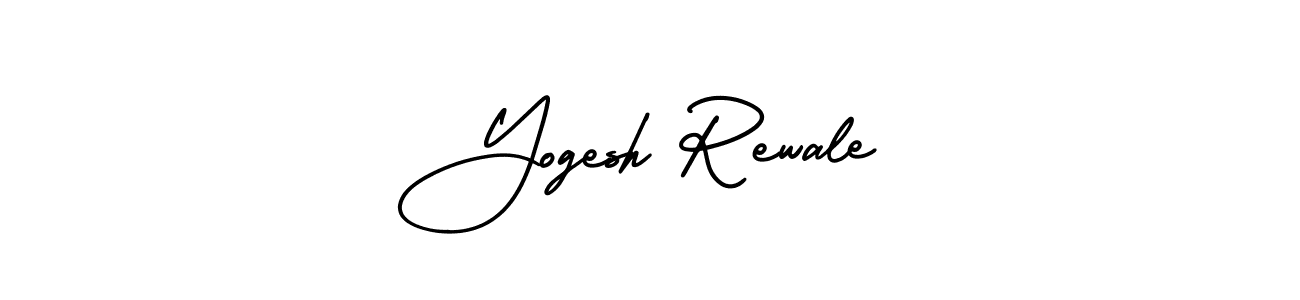 How to Draw Yogesh Rewale signature style? AmerikaSignatureDemo-Regular is a latest design signature styles for name Yogesh Rewale. Yogesh Rewale signature style 3 images and pictures png