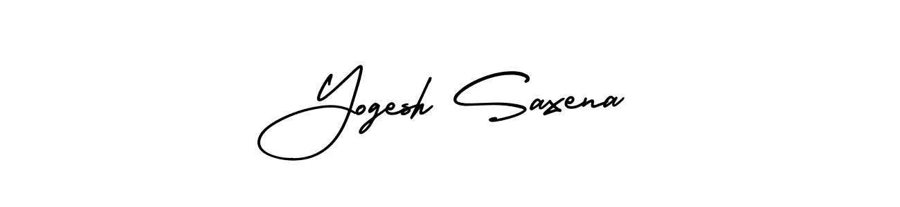 How to make Yogesh Saxena name signature. Use AmerikaSignatureDemo-Regular style for creating short signs online. This is the latest handwritten sign. Yogesh Saxena signature style 3 images and pictures png