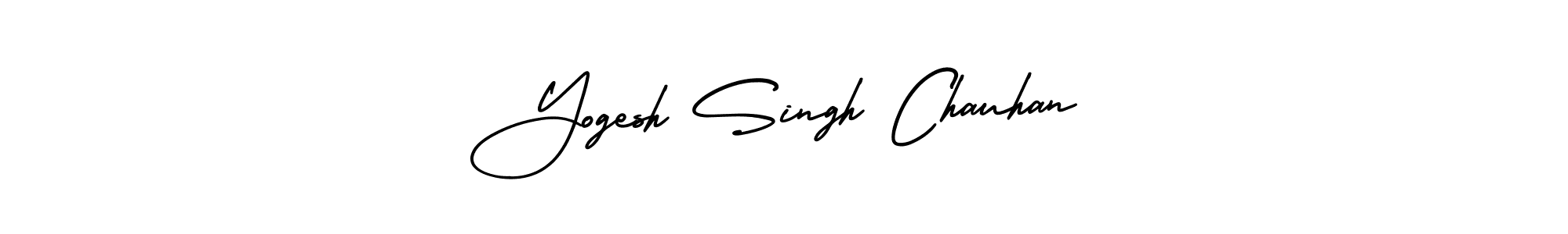 Design your own signature with our free online signature maker. With this signature software, you can create a handwritten (AmerikaSignatureDemo-Regular) signature for name Yogesh Singh Chauhan. Yogesh Singh Chauhan signature style 3 images and pictures png
