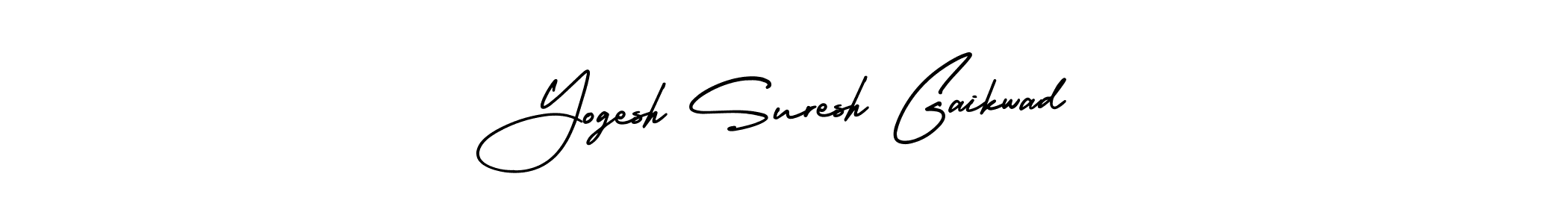 Make a short Yogesh Suresh Gaikwad signature style. Manage your documents anywhere anytime using AmerikaSignatureDemo-Regular. Create and add eSignatures, submit forms, share and send files easily. Yogesh Suresh Gaikwad signature style 3 images and pictures png