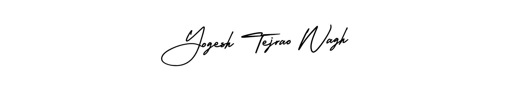 It looks lik you need a new signature style for name Yogesh Tejrao Wagh. Design unique handwritten (AmerikaSignatureDemo-Regular) signature with our free signature maker in just a few clicks. Yogesh Tejrao Wagh signature style 3 images and pictures png
