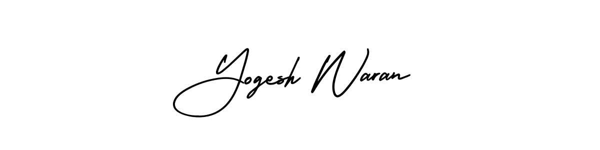 See photos of Yogesh Waran official signature by Spectra . Check more albums & portfolios. Read reviews & check more about AmerikaSignatureDemo-Regular font. Yogesh Waran signature style 3 images and pictures png
