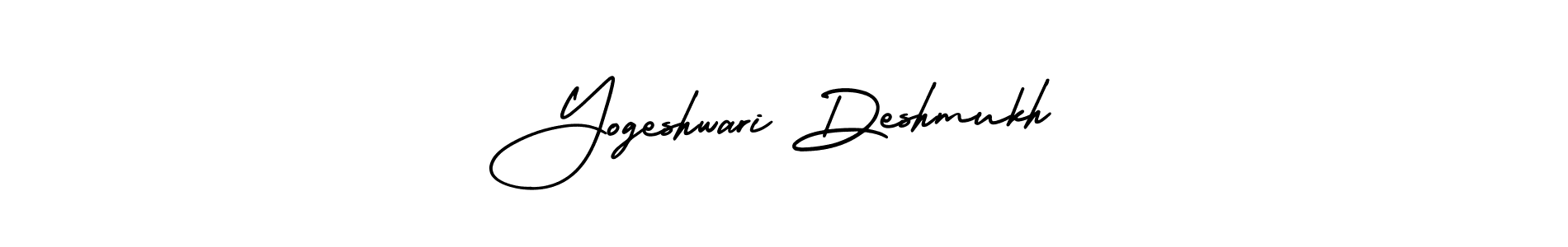 Design your own signature with our free online signature maker. With this signature software, you can create a handwritten (AmerikaSignatureDemo-Regular) signature for name Yogeshwari Deshmukh. Yogeshwari Deshmukh signature style 3 images and pictures png