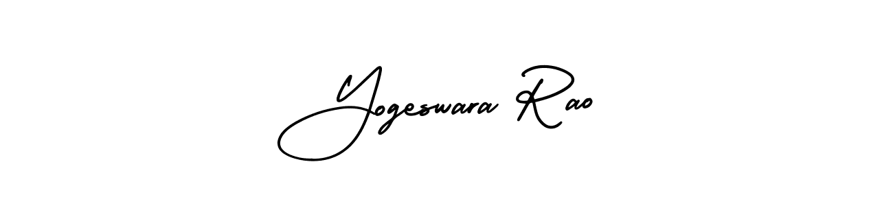 Make a short Yogeswara Rao signature style. Manage your documents anywhere anytime using AmerikaSignatureDemo-Regular. Create and add eSignatures, submit forms, share and send files easily. Yogeswara Rao signature style 3 images and pictures png