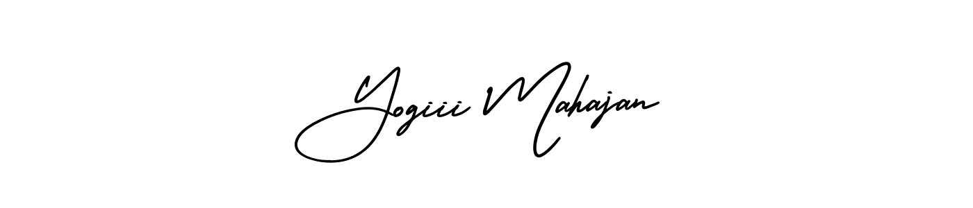 See photos of Yogiii Mahajan official signature by Spectra . Check more albums & portfolios. Read reviews & check more about AmerikaSignatureDemo-Regular font. Yogiii Mahajan signature style 3 images and pictures png