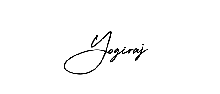 Yogiraj stylish signature style. Best Handwritten Sign (AmerikaSignatureDemo-Regular) for my name. Handwritten Signature Collection Ideas for my name Yogiraj. Yogiraj signature style 3 images and pictures png