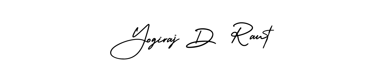 Similarly AmerikaSignatureDemo-Regular is the best handwritten signature design. Signature creator online .You can use it as an online autograph creator for name Yogiraj D  Raut. Yogiraj D  Raut signature style 3 images and pictures png