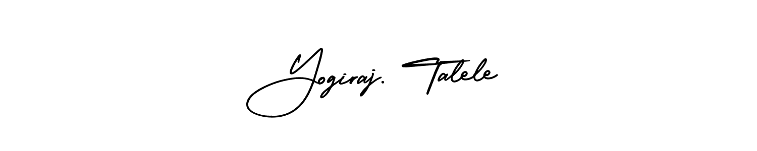 Create a beautiful signature design for name Yogiraj. Talele. With this signature (AmerikaSignatureDemo-Regular) fonts, you can make a handwritten signature for free. Yogiraj. Talele signature style 3 images and pictures png