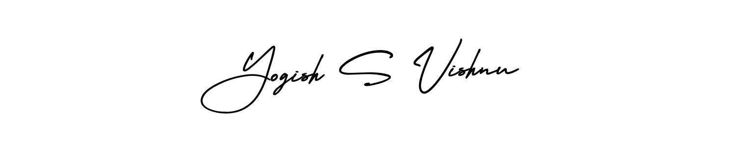 See photos of Yogish S Vishnu official signature by Spectra . Check more albums & portfolios. Read reviews & check more about AmerikaSignatureDemo-Regular font. Yogish S Vishnu signature style 3 images and pictures png