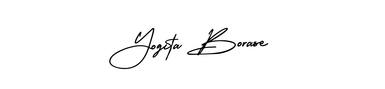 This is the best signature style for the Yogita Borase name. Also you like these signature font (AmerikaSignatureDemo-Regular). Mix name signature. Yogita Borase signature style 3 images and pictures png