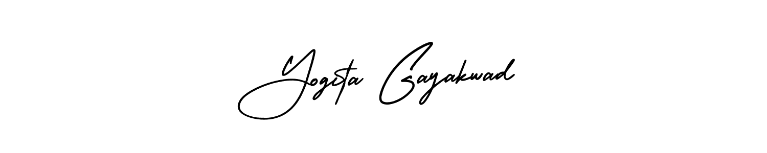 This is the best signature style for the Yogita Gayakwad name. Also you like these signature font (AmerikaSignatureDemo-Regular). Mix name signature. Yogita Gayakwad signature style 3 images and pictures png