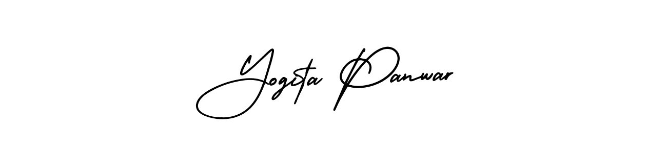 Best and Professional Signature Style for Yogita Panwar. AmerikaSignatureDemo-Regular Best Signature Style Collection. Yogita Panwar signature style 3 images and pictures png