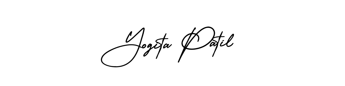 Use a signature maker to create a handwritten signature online. With this signature software, you can design (AmerikaSignatureDemo-Regular) your own signature for name Yogita Patil. Yogita Patil signature style 3 images and pictures png