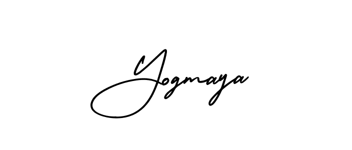 You can use this online signature creator to create a handwritten signature for the name Yogmaya. This is the best online autograph maker. Yogmaya signature style 3 images and pictures png