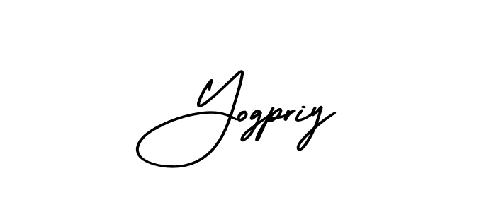 Similarly AmerikaSignatureDemo-Regular is the best handwritten signature design. Signature creator online .You can use it as an online autograph creator for name Yogpriy. Yogpriy signature style 3 images and pictures png