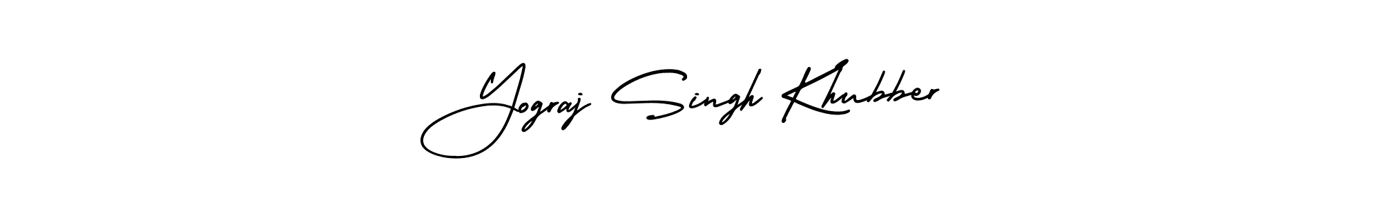 How to Draw Yograj Singh Khubber signature style? AmerikaSignatureDemo-Regular is a latest design signature styles for name Yograj Singh Khubber. Yograj Singh Khubber signature style 3 images and pictures png