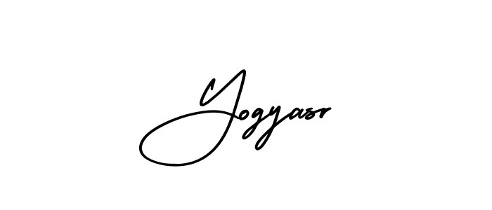 if you are searching for the best signature style for your name Yogyasr. so please give up your signature search. here we have designed multiple signature styles  using AmerikaSignatureDemo-Regular. Yogyasr signature style 3 images and pictures png