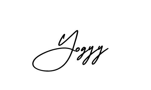 Create a beautiful signature design for name Yogyy. With this signature (AmerikaSignatureDemo-Regular) fonts, you can make a handwritten signature for free. Yogyy signature style 3 images and pictures png