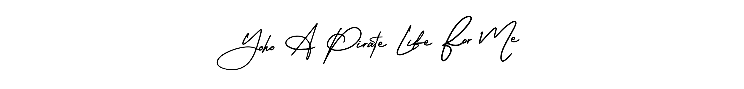 How to make Yoho A Pirate Life For Me signature? AmerikaSignatureDemo-Regular is a professional autograph style. Create handwritten signature for Yoho A Pirate Life For Me name. Yoho A Pirate Life For Me signature style 3 images and pictures png