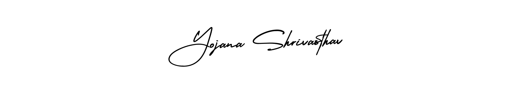 Design your own signature with our free online signature maker. With this signature software, you can create a handwritten (AmerikaSignatureDemo-Regular) signature for name Yojana Shrivasthav. Yojana Shrivasthav signature style 3 images and pictures png