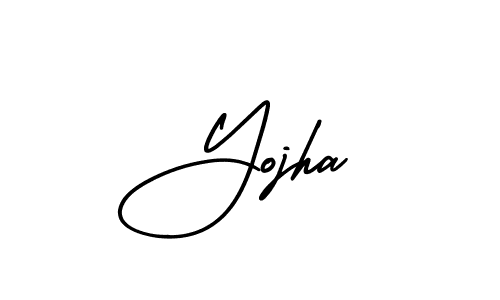 Similarly AmerikaSignatureDemo-Regular is the best handwritten signature design. Signature creator online .You can use it as an online autograph creator for name Yojha. Yojha signature style 3 images and pictures png