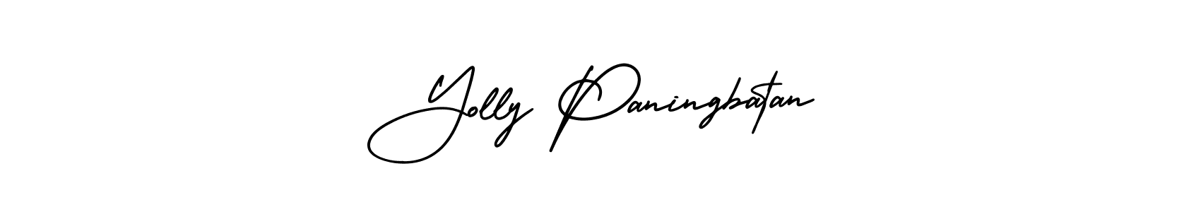 Make a beautiful signature design for name Yolly Paningbatan. Use this online signature maker to create a handwritten signature for free. Yolly Paningbatan signature style 3 images and pictures png