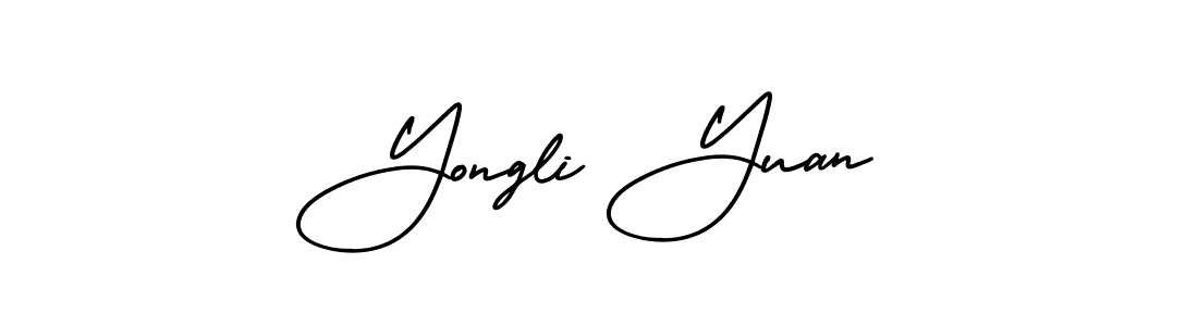 Also we have Yongli Yuan name is the best signature style. Create professional handwritten signature collection using AmerikaSignatureDemo-Regular autograph style. Yongli Yuan signature style 3 images and pictures png