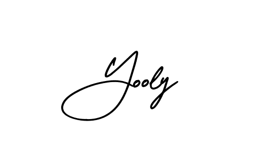 Similarly AmerikaSignatureDemo-Regular is the best handwritten signature design. Signature creator online .You can use it as an online autograph creator for name Yooly. Yooly signature style 3 images and pictures png