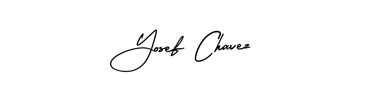 How to Draw Yosef Chavez signature style? AmerikaSignatureDemo-Regular is a latest design signature styles for name Yosef Chavez. Yosef Chavez signature style 3 images and pictures png