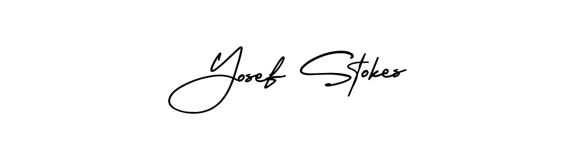 Once you've used our free online signature maker to create your best signature AmerikaSignatureDemo-Regular style, it's time to enjoy all of the benefits that Yosef Stokes name signing documents. Yosef Stokes signature style 3 images and pictures png